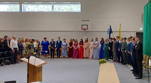 Uudised: 9. klassi lõpuaktus